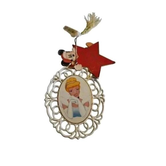 Disney Other - Disney A Christmas To Remember 50th Anniversary Cinderella Ornament 1999 3.5in